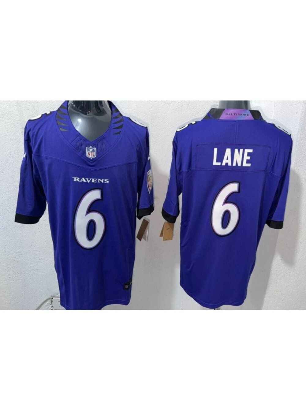 JaKobi Lane Purple Stitched Jersey Vapor